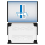 Detroit Lions Retro Linen Laptop Case-0