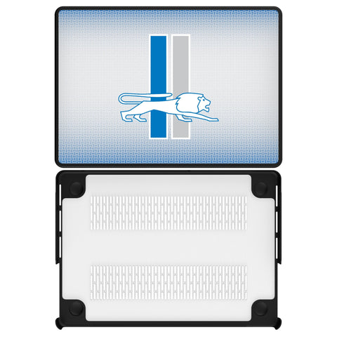 Detroit Lions Retro Linen Laptop Case for Apple MacBook