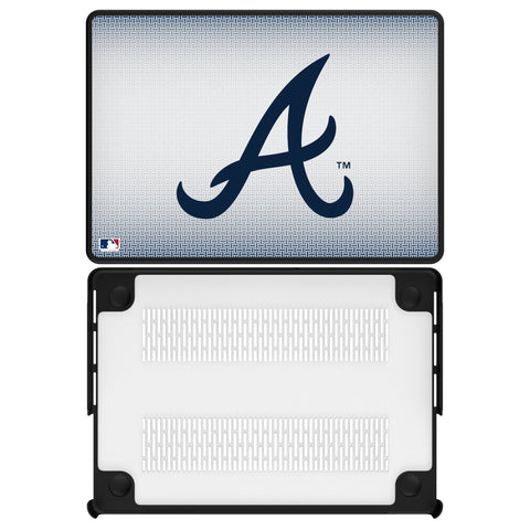 Atlanta Braves Linen Laptop Case for Apple MacBook