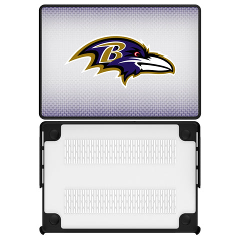 Baltimore Ravens Linen Laptop Case for Apple MacBook