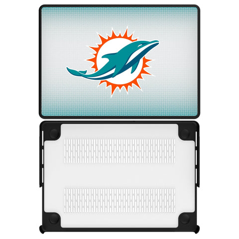 Miami Dolphins Linen Laptop Case for Apple MacBook