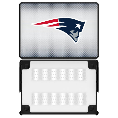 New England Patriots Linen Laptop Case for Apple MacBook