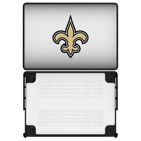 New Orleans Saints Linen Laptop Case for Apple MacBook