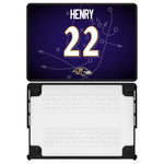 Derrick Henry Baltimore Ravens 22 Ready Laptop Case