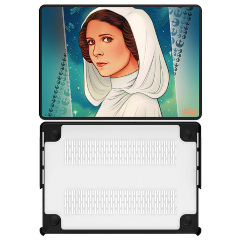 Star Wars Princess Leia Organa Portrait Laptop Case