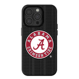 University of Alabama Crimson Tide Text Backdrop MagSafe Compatible Phone Case for Apple iPhone