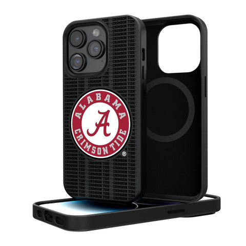 Alabama Crimson Tide Blackletter Magnetic Case-0