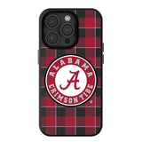 Alabama Crimson Tide Plaid Magnetic Phone Case-0