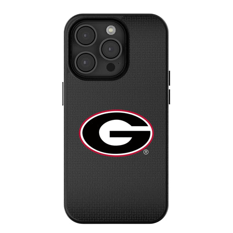 University of Georgia Bulldogs Linen MagSafe Compatible Phone Case for Apple iPhone