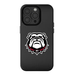 University of Georgia Bulldogs Uga Linen MagSafe Compatible Phone Case for Apple iPhone