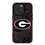 University of Georgia Bulldogs Paisley MagSafe Compatible Phone Case for Apple iPhone