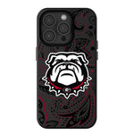 University of Georgia Bulldogs Uga Paisley MagSafe Compatible Phone Case for Apple iPhone