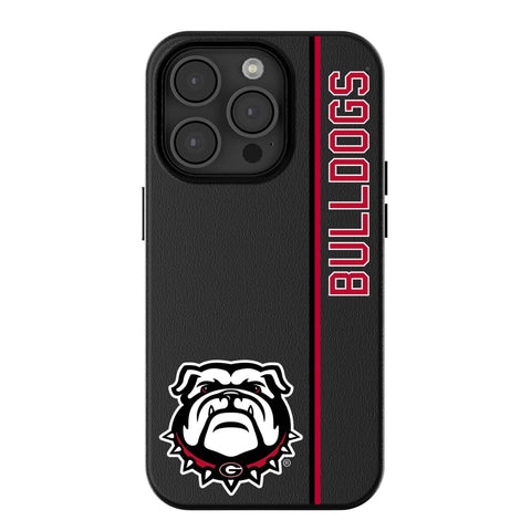 University of Georgia Bulldogs Uga Sidebar MagSafe Compatible Phone Case for Apple iPhone