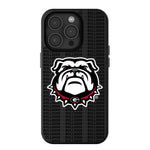 University of Georgia Bulldogs Uga Text Backdrop MagSafe Compatible Phone Case for Apple iPhone