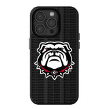 University of Georgia Bulldogs Uga Text Backdrop MagSafe Compatible Phone Case for Apple iPhone