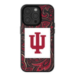 Indiana University Hoosiers Paisley MagSafe Compatible Phone Case for Apple iPhone