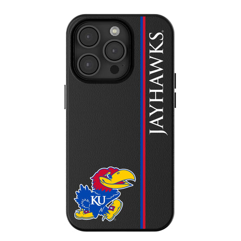 University of Kansas Jayhawks Sidebar MagSafe Compatible Phone Case for Apple iPhone