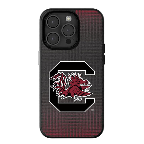 University of South Carolina Gamecocks Linen MagSafe Compatible Phone Case for Apple iPhone