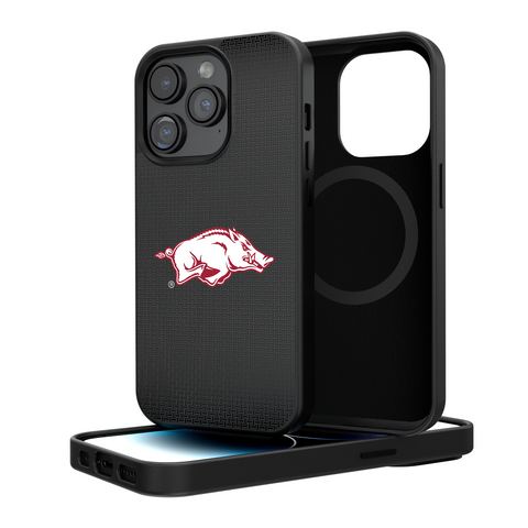 Arkansas Razorbacks Linen Magnetic Phone Case-0