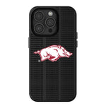University of Arkansas Fayetteville Razorbacks Text Backdrop MagSafe Compatible Phone Case for Apple iPhone