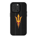 Arizona State University Sun Devils Text Backdrop MagSafe Compatible Phone Case for Apple iPhone