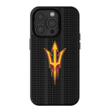 Arizona State University Sun Devils Text Backdrop MagSafe Compatible Phone Case for Apple iPhone