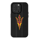 Arizona State University Sun Devils Text Backdrop MagSafe Compatible Phone Case-0