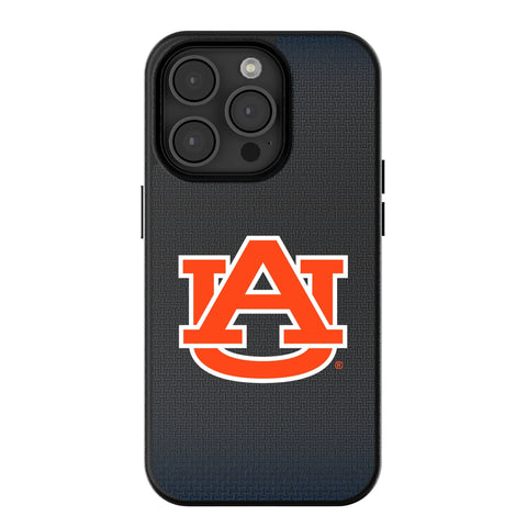 University of Auburn Tigers Linen MagSafe Compatible Phone Case for Apple iPhone