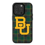Baylor University Bears Plaid MagSafe Compatible Phone Case for Apple iPhone