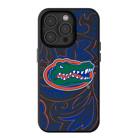 University of Florida Gators Paisley MagSafe Compatible Phone Case for Apple iPhone