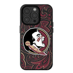 Florida State University Seminoles Paisley MagSafe Compatible Phone Case for Apple iPhone