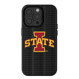 Iowa State University Cyclones Text Backdrop MagSafe Compatible Phone Case for Apple iPhone
