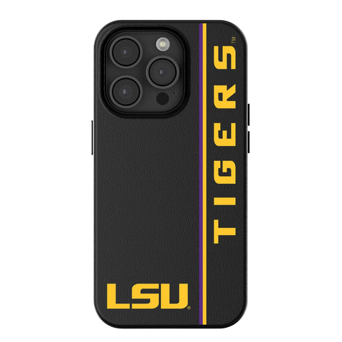 Louisiana State University Tigers Sidebar MagSafe Compatible Phone Case for Apple iPhone