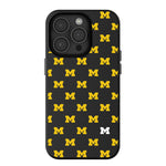 University of Michigan Wolverines Fashion Pattern MagSafe Compatible Phone Case for Apple iPhone-0