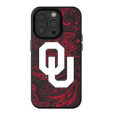 University of Oklahoma Sooners Paisley MagSafe Compatible Phone Case for Apple iPhone