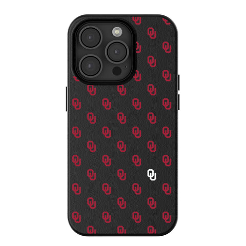 University of Oklahoma Sooners Fashion Pattern MagSafe Compatible Phone Case for Apple iPhone