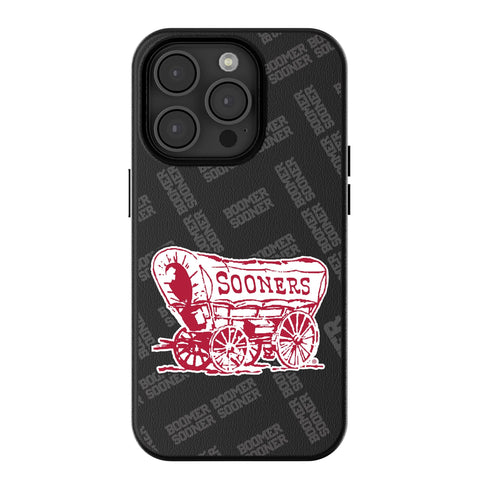 University of Oklahoma Sooners Quadtile MagSafe Compatible Phone Case for Apple iPhone