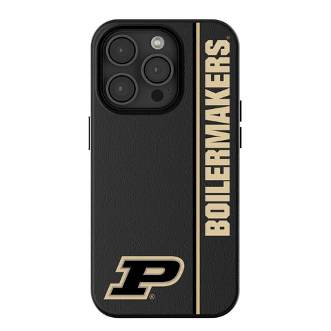 Purdue University Boilermakers Sidebar MagSafe Compatible Phone Case for Apple iPhone