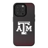 Texas A&M University Aggies Linen MagSafe Compatible Phone Case for Apple iPhone