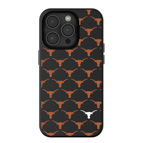 University of Texas Longhorns Fashion Pattern MagSafe Compatible Phone Case for Apple iPhone-0