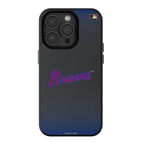 Atlanta Braves Home 2012 - Cooperstown Collection Linen MagSafe Compatible Phone Case for Apple iPhone