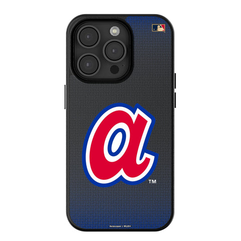 Atlanta Braves 1972-1980 - Cooperstown Collection Linen MagSafe Compatible Phone Case for Apple iPhone