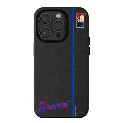 Atlanta Braves Home 2012 - Cooperstown Collection Sidebar MagSafe Compatible Phone Case for Apple iPhone