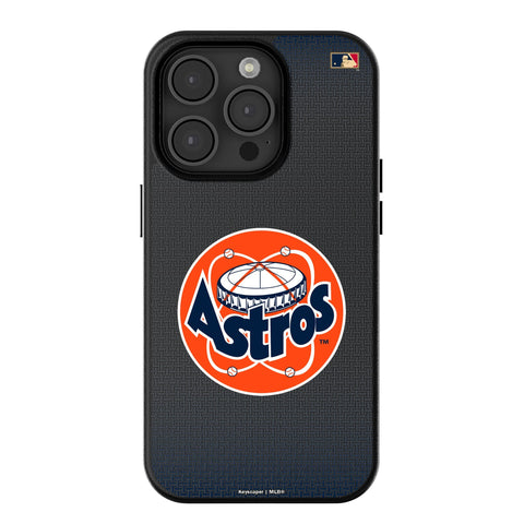 Houston Astros 1977-1993 - Cooperstown Collection Linen MagSafe Compatible Phone Case for Apple iPhone