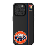 Houston Astros 1977-1993 - Cooperstown Collection Sidebar MagSafe Compatible Phone Case for Apple iPhone