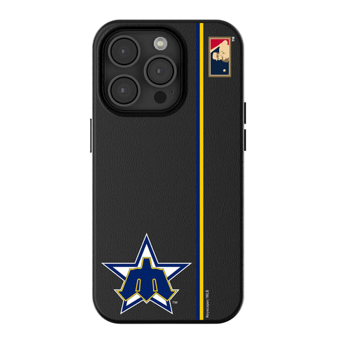 Seattle Mariners 1981-1986 - Cooperstown Collection Sidebar MagSafe Compatible Phone Case for Apple iPhone