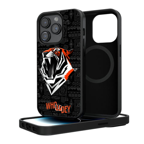 Cincinnati Bengals 2024 Illustrated Limited Edition Magnetic Phone Case