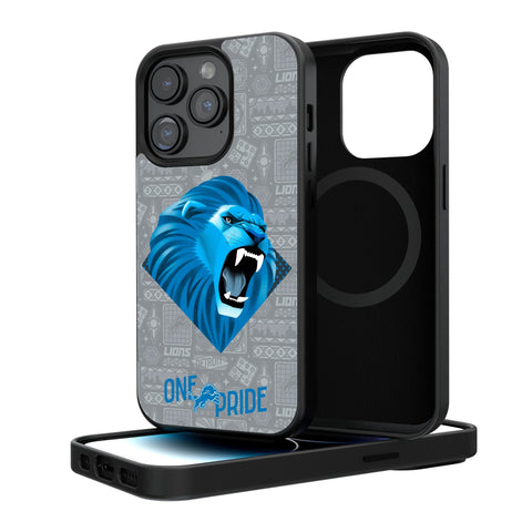 Detroit Lions 2024 Illustrated Limited Edition Magnetic Phone Case