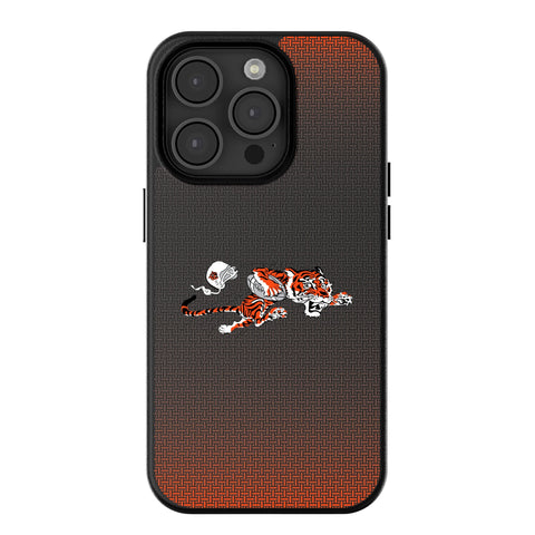 Cincinnati Bengals Historic Collection Linen MagSafe Compatible Phone Case for Apple iPhone