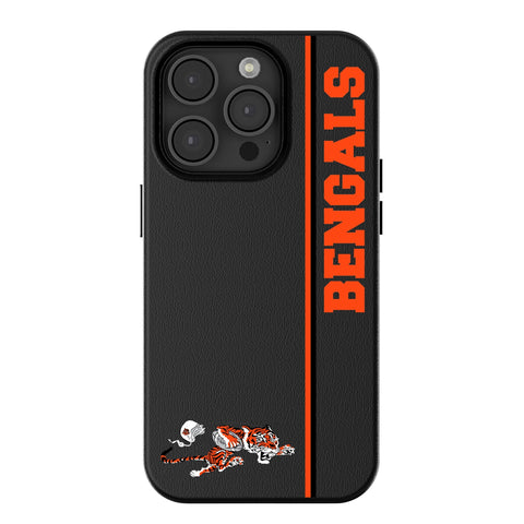 Cincinnati Bengals Historic Collection Sidebar MagSafe Compatible Phone Case for Apple iPhone